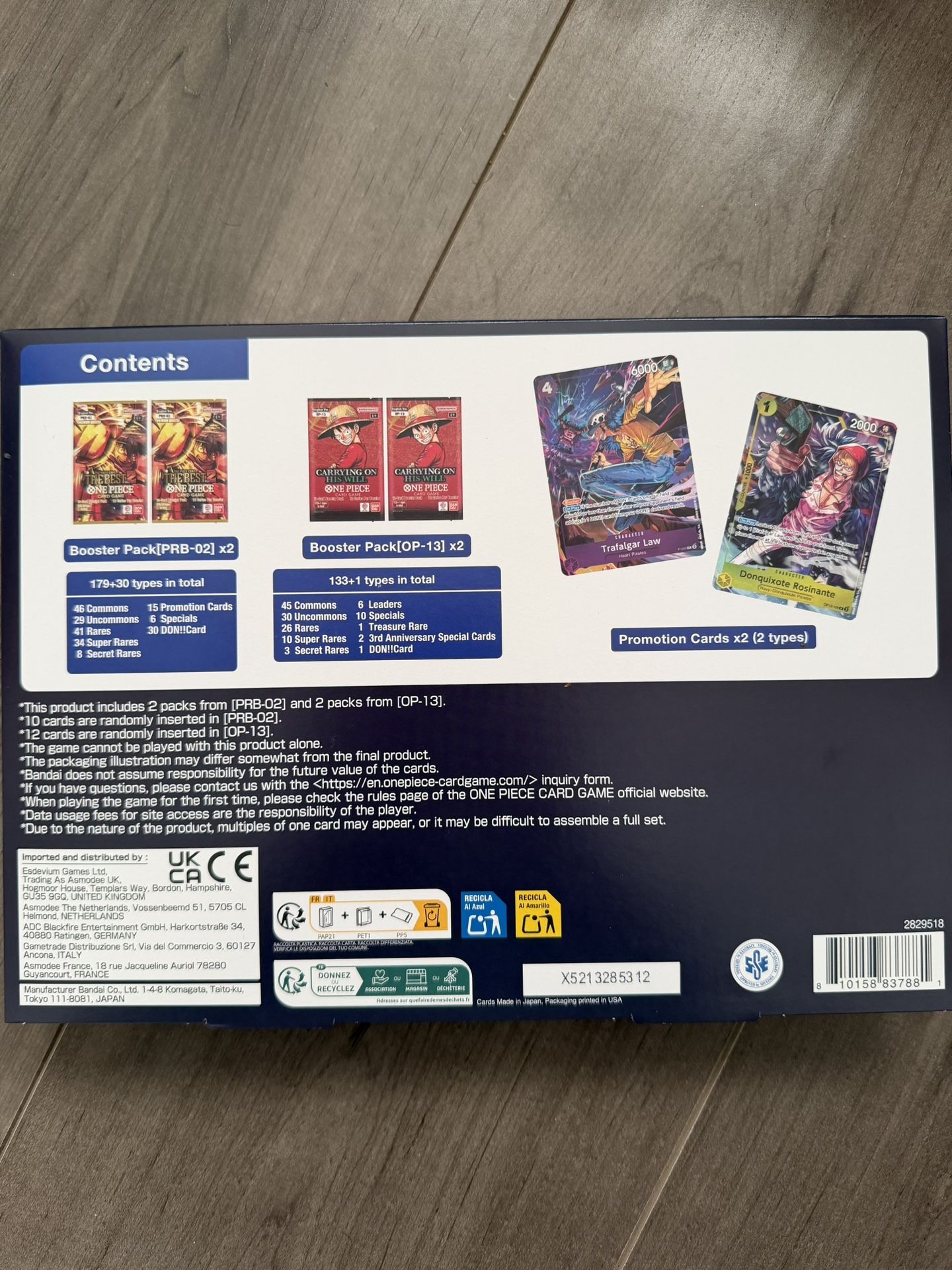 One Piece Card Game: Illustration Box Vol. 6