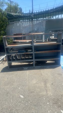 Cargo van shelves
