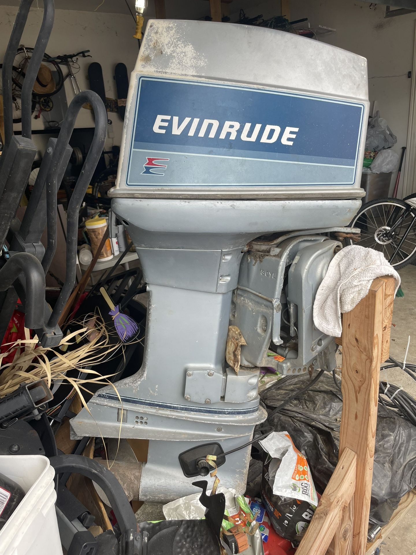 1980’s Evinrude Outboard 70 HP