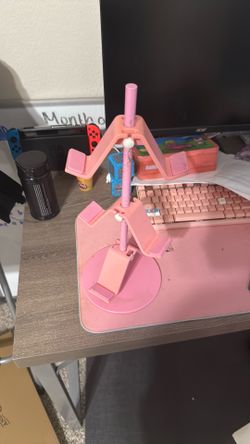 Pink controller stand