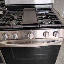LG Gas Stove With 5 Burners  With Warranty Delivery Available Fee Depend on Address 🛣️🏠🚛