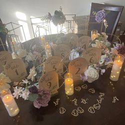 Wedding Table Center Pieces 