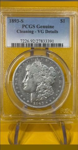 1893 s One of rarest Morgan dollar made