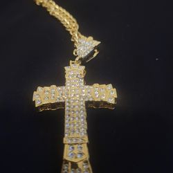 Gold Chain (Cross)