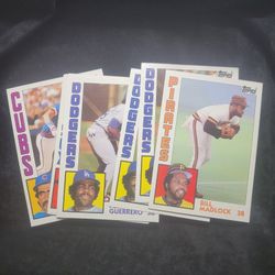 1984 Topps Super Size Baseball Cards 