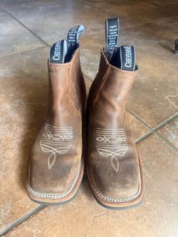Cheyenne Brown Leather Western Boots