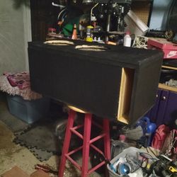 Custom Subwoofer Enclosure Box 2 - 10 Inch Subwoofers
