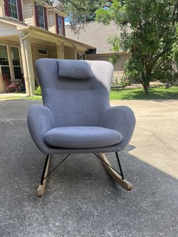Light grey armchair