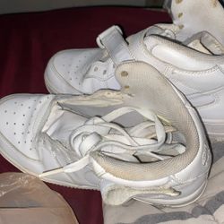 Used Air Force Ones Kids Size 6 Kids 