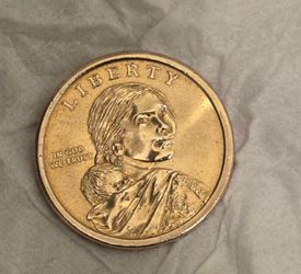 2009 Sacagawea Native American Near Mint -$1 Coin NO DATE!!