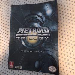Metroid Prime Trilogy Strategy Guide Prima Premiere Edition 2009