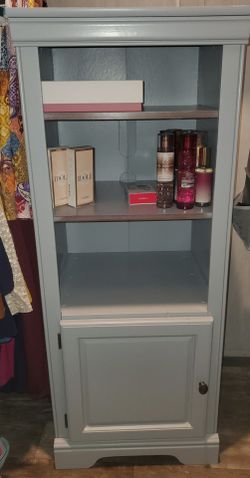 Wood Shelving Cabinet