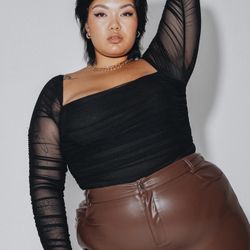 Princess Polly Black Bodysuit 