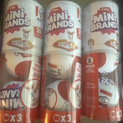 Mini Brands Kfc Food Style Toy Balls 