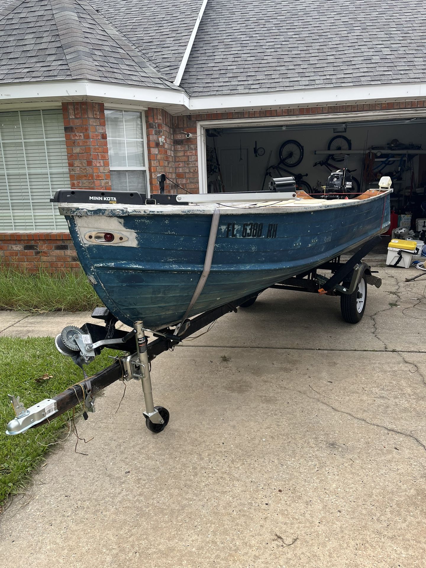 14’ John Boat Aluminum Chill