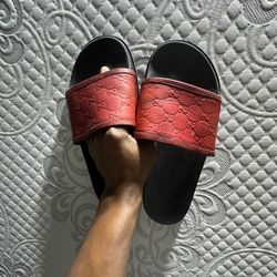 Gucci Leather slides