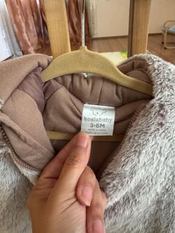 3-6m baby cold suit zip-up