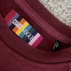 RARE Vogue x Kith Special 125 Anniversary Sweatshirt (Wine Red/ Large)
