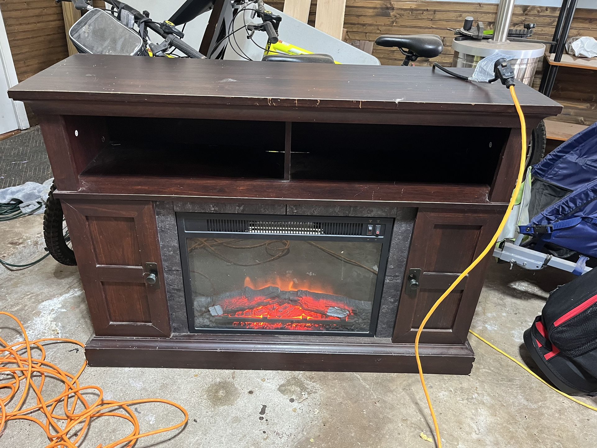 TV Stand Heater
