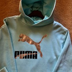 Boys Puma large Hoodie, sweatshirt, outgrown before worn