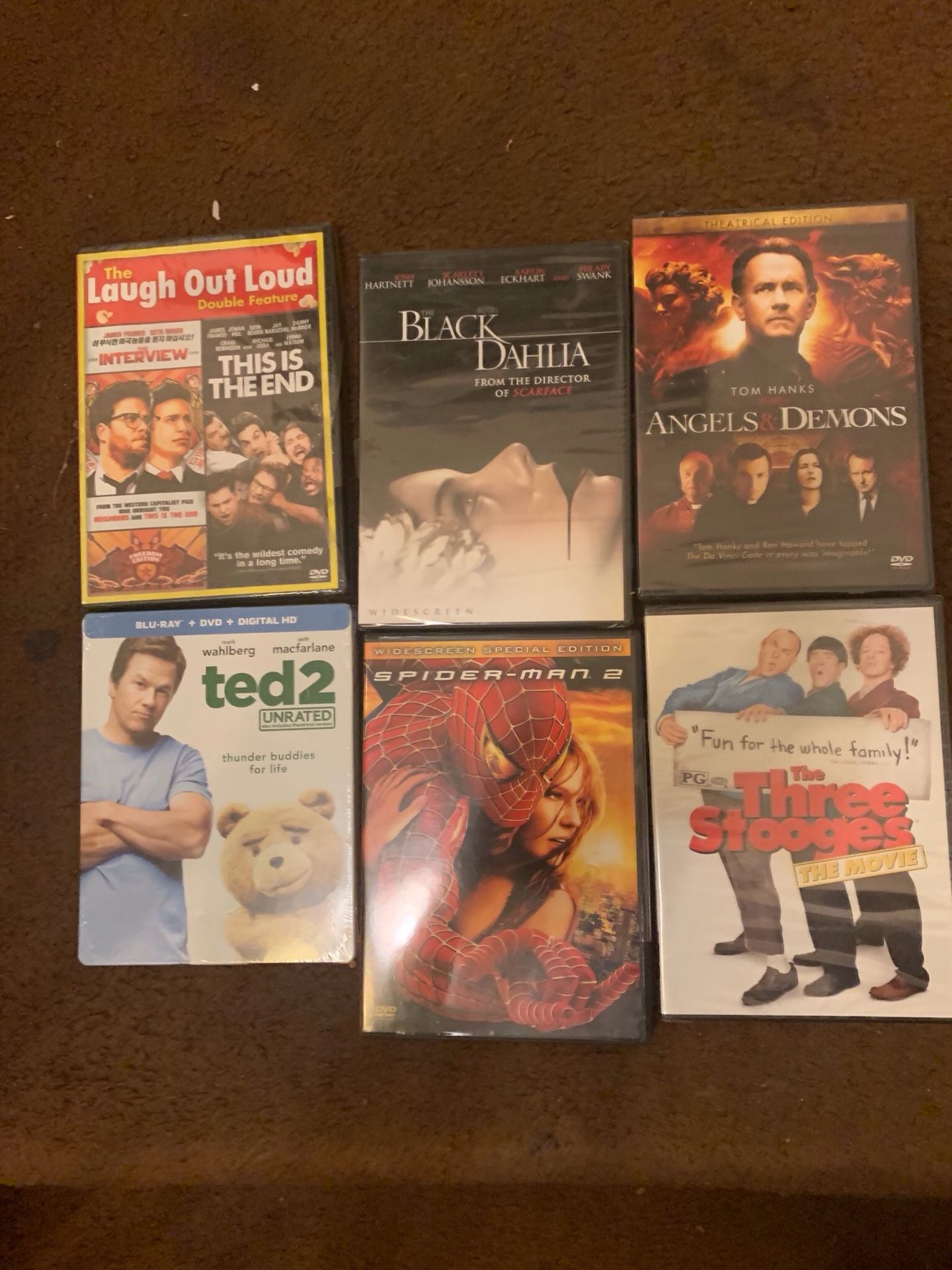 Movies new sealed $5 each