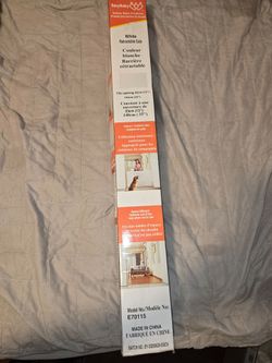 EasyBaby White Retractable Safety Gate