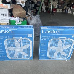 2 Brand New Lasko Fans