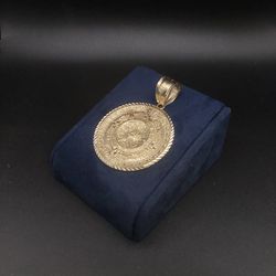 Aztec Calendar Pendant 