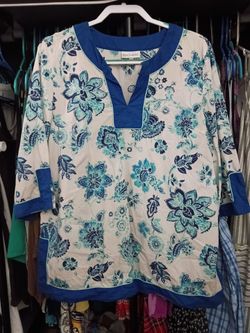 Fashion Bug Floral Tunic Top