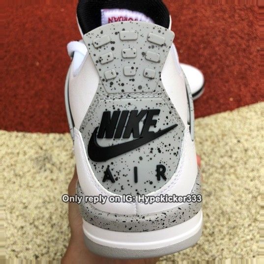 Jordan 4 White Cement Shipping available