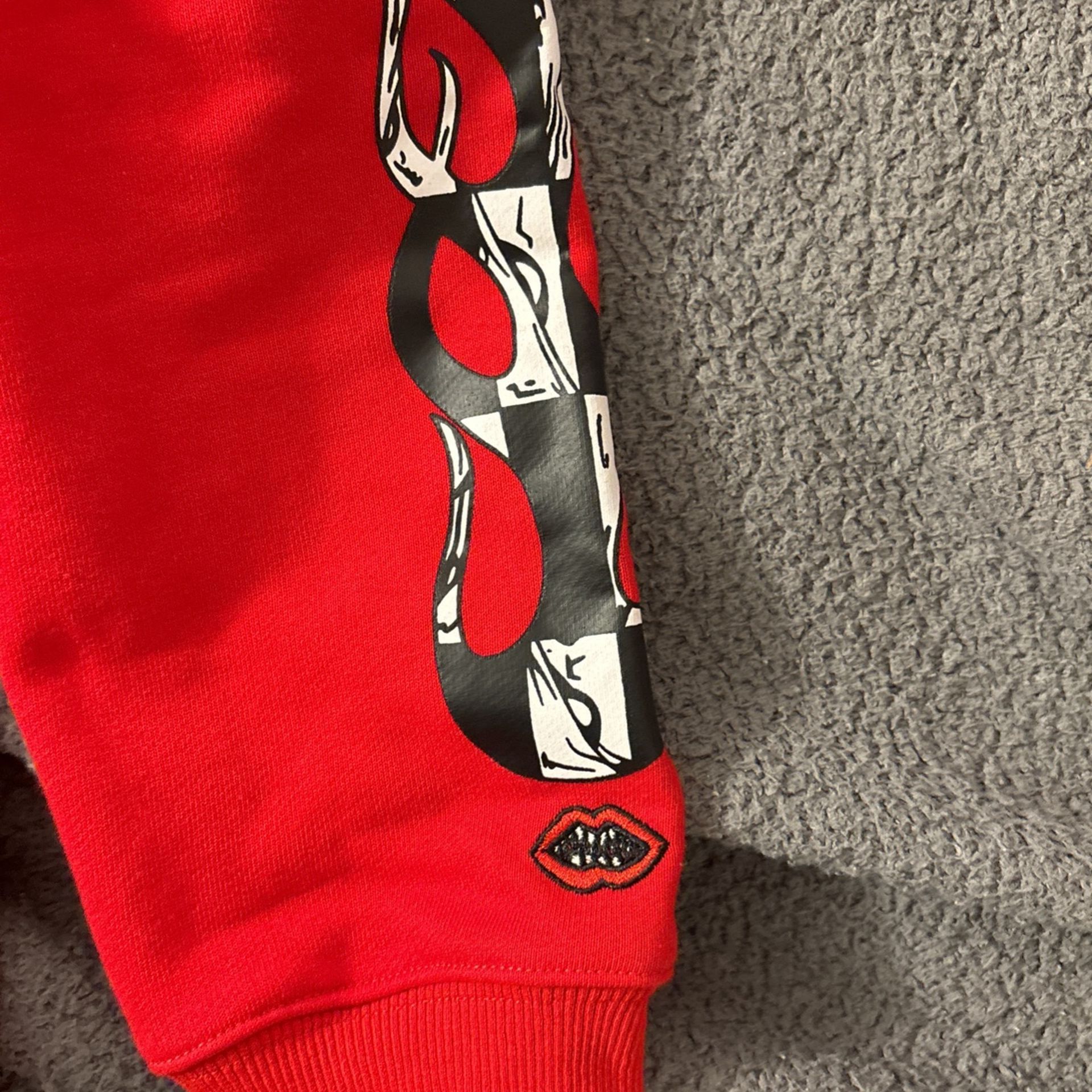 Chrome Hearts Hoodie Red Size S  Shoes
