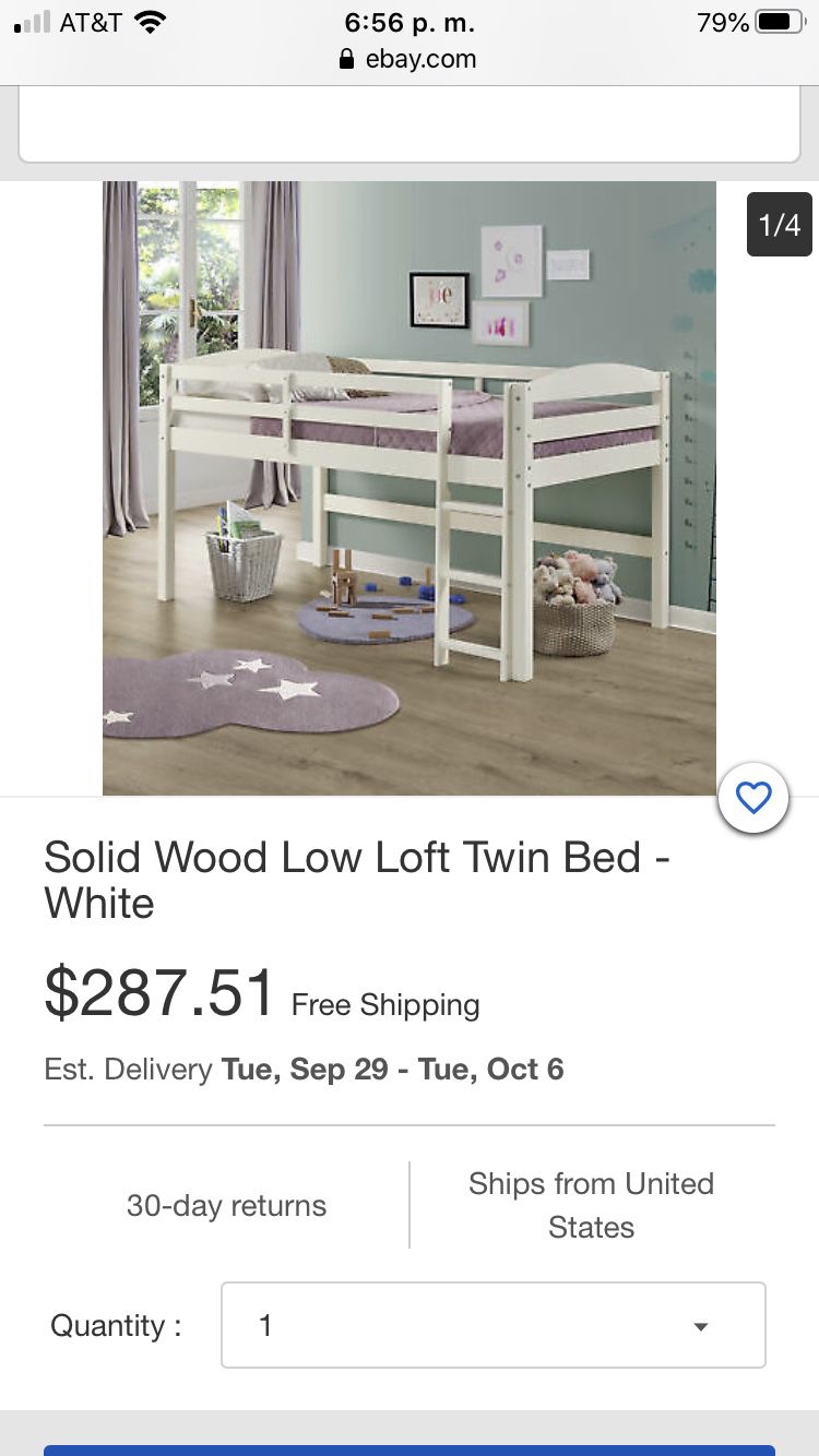 New in the box Loft Bed Twin
