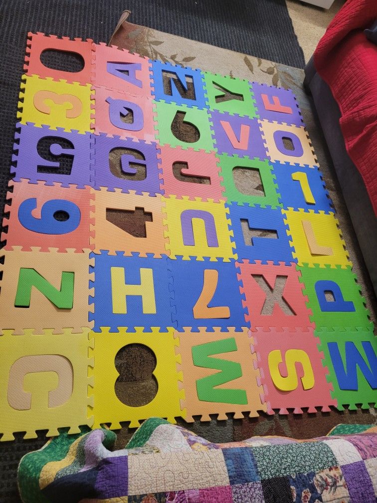 Foam Play Mat 6ft X5ft.