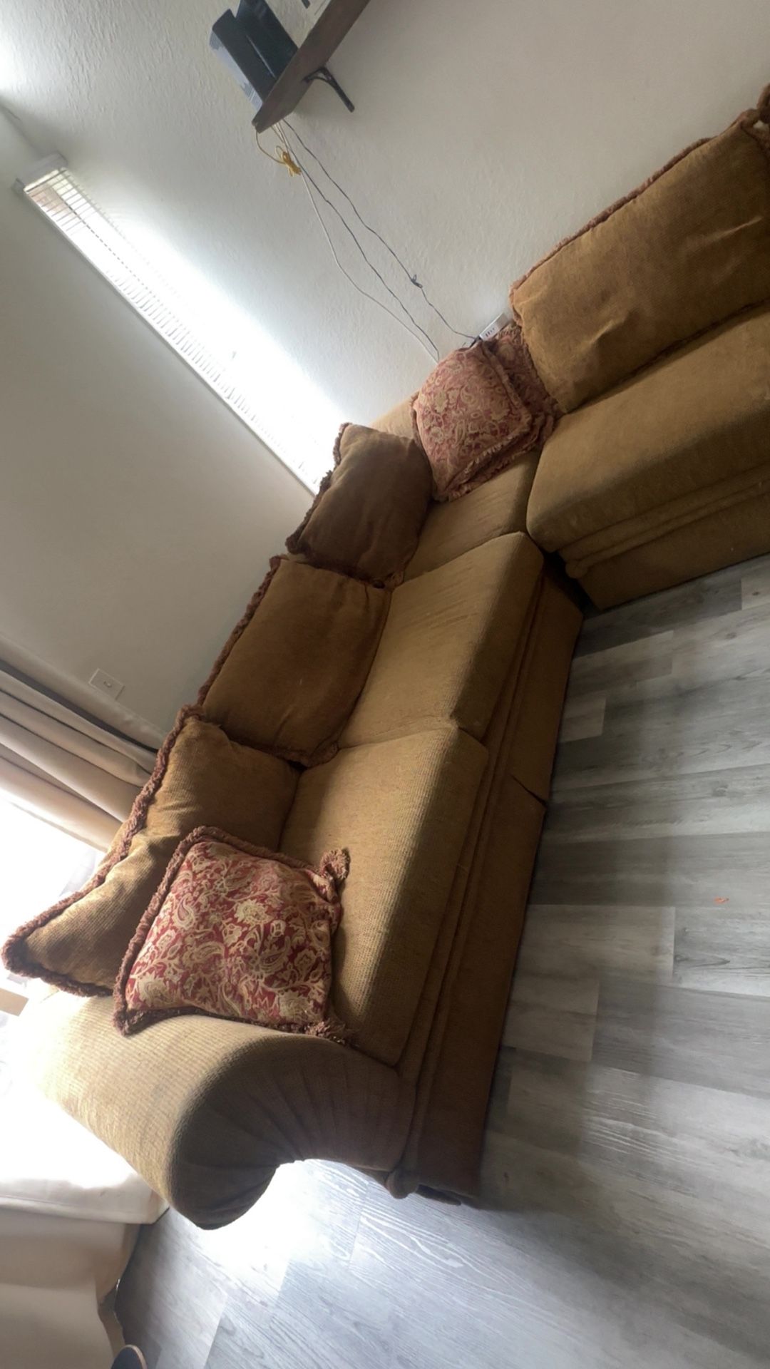 Large 3 Piece Sectional