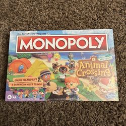 MONOPOLY Animal Crossing New Horizons Edition Board Game for Kids Ages 8 and Up, Fun Game to Play for 2-4 Players