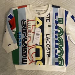 Toddler Boys Lacoste Sweater 3T Pumas 