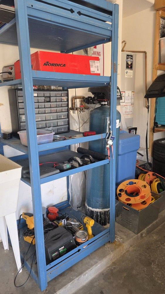 Industrial Metal Shelf Tall Server Shelf Unit