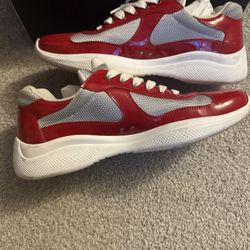 Red Prada Cups Size 9