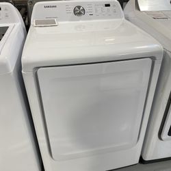 Samsung White 7.2 Cu. Ft. Electric Dryer With Sensor Dry