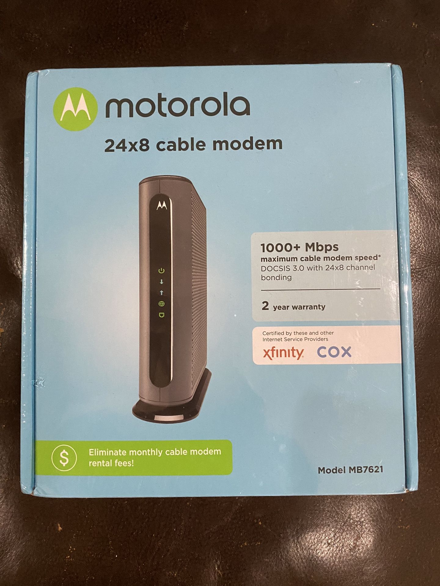 Brand New In Box Motorola MB7621 Modem