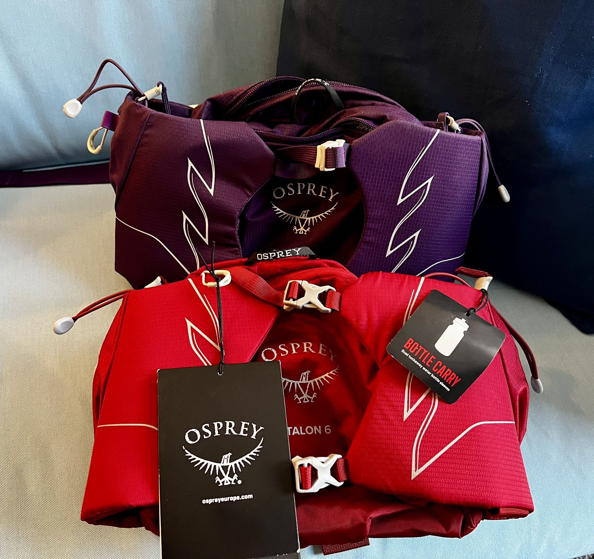 Osprey Talon 6 and Tempest 6 Waist packs 