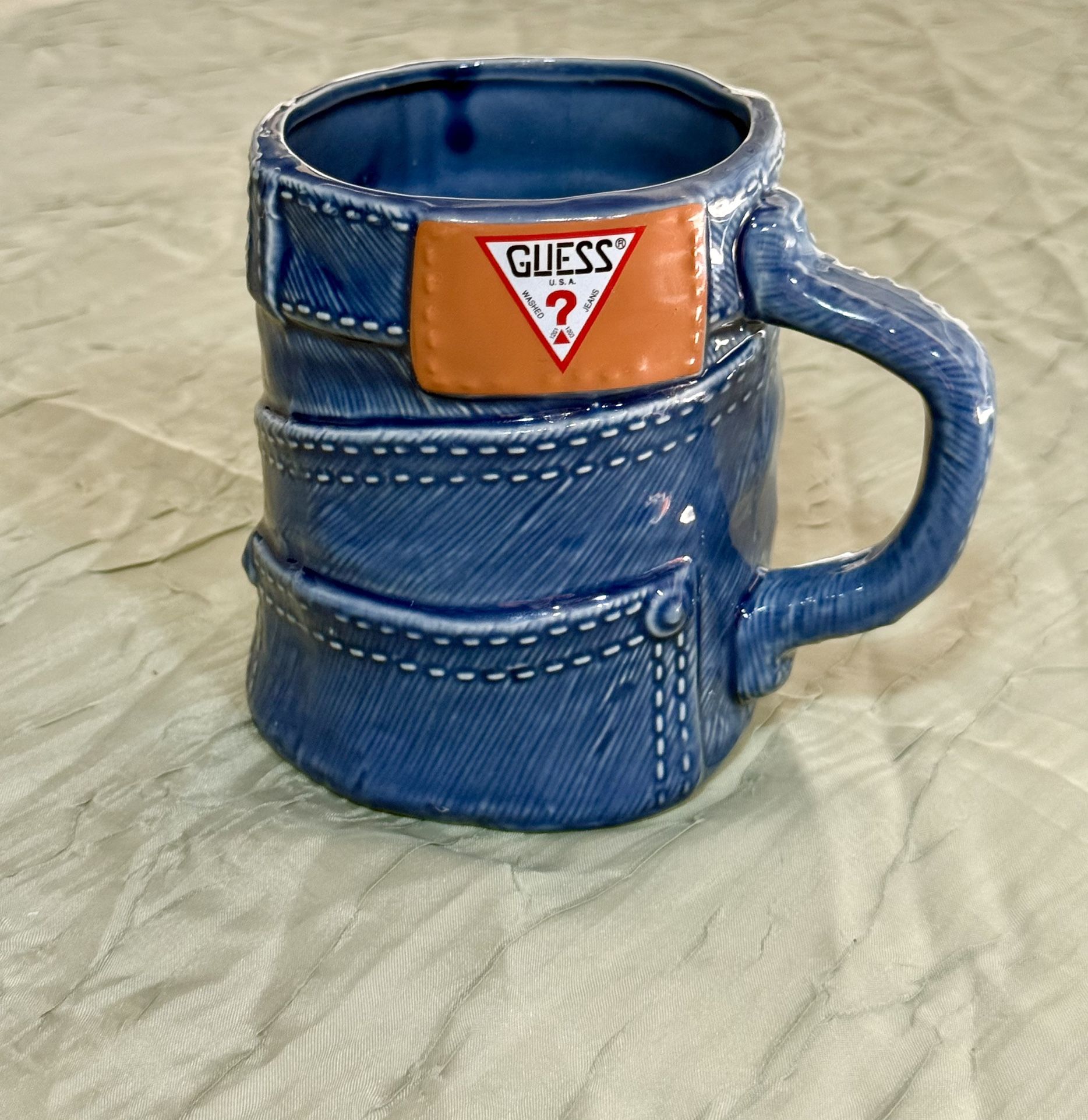 GUESS Ceramic Jean Mug