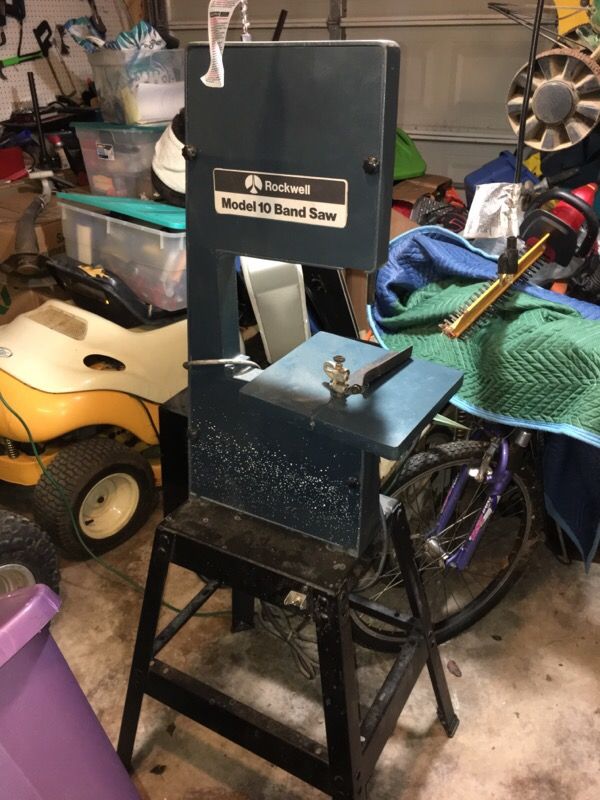 New, Never Used - Rockwell Model 10 Band Saw 10 Inch