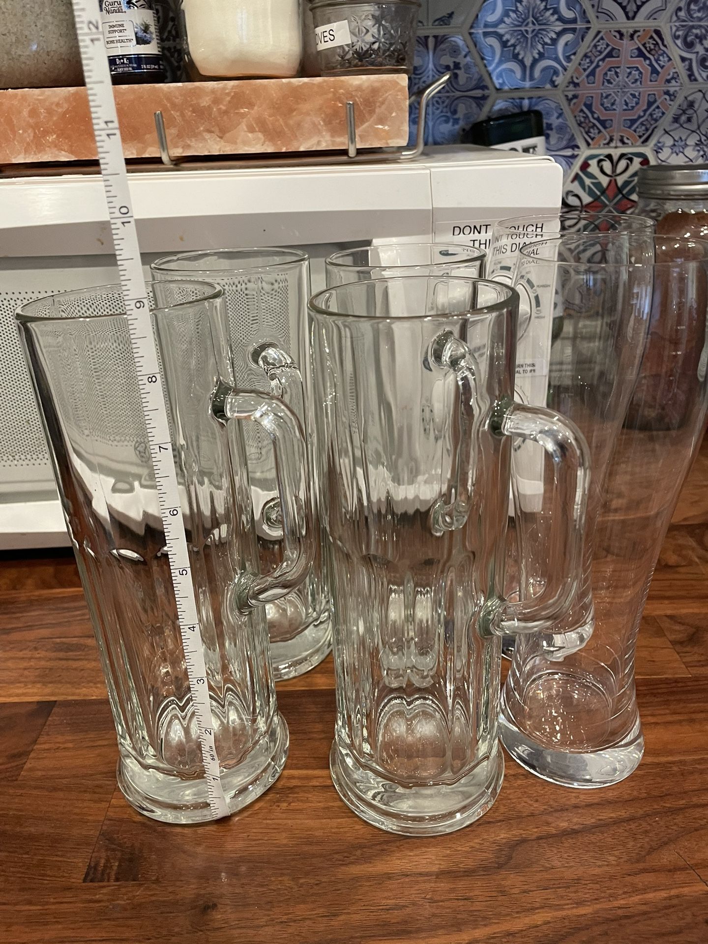 Oversized Large Beer Frosty Mugs Glasses
