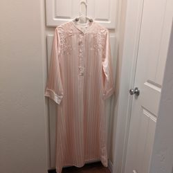 Natori Pink Satin Nightgown, Size XS