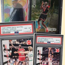 🔥 Michael Jordan Graded Lot — Black Diamond Sample + PSA & CGC Slabs 🔥