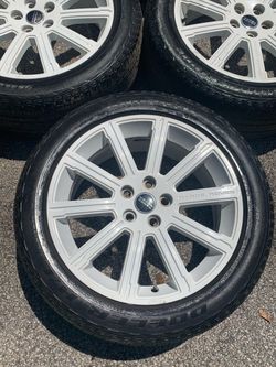 Genuine 20" Range Rover OEM Wheels & Tires Set (White Finish) - L322 HSE / Supercharged