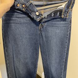 levis straight ankle jeans