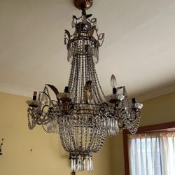 Beautiful Antique Italian Empire Style Chandelier 