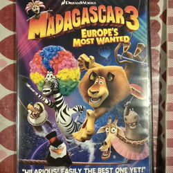 Madagascar 3 DVD 